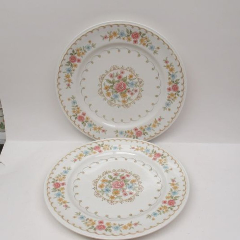 Noritake China VERSASTONE VERSE 10 1/2 Inch Dinner Plates, Set of two (2) Plates